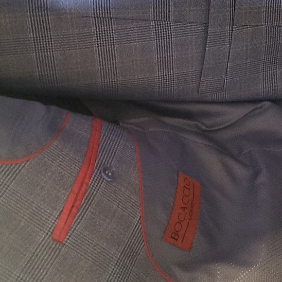 Mens 3 piece Blue Suit - Picture 6 of 7